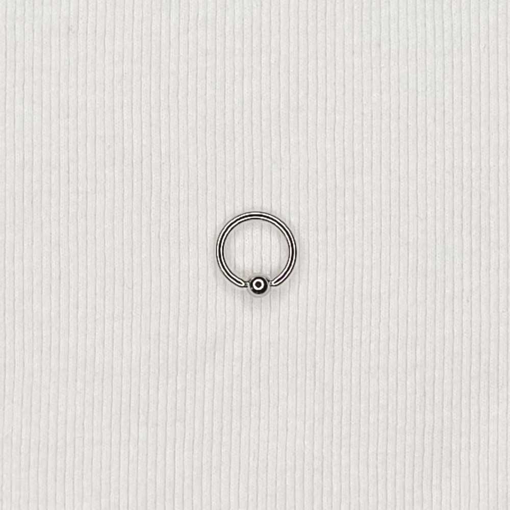 14 Gauge 3/8" Captive Bead Ring Piercing Jewelry